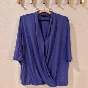 H by Halston wrap‎ top